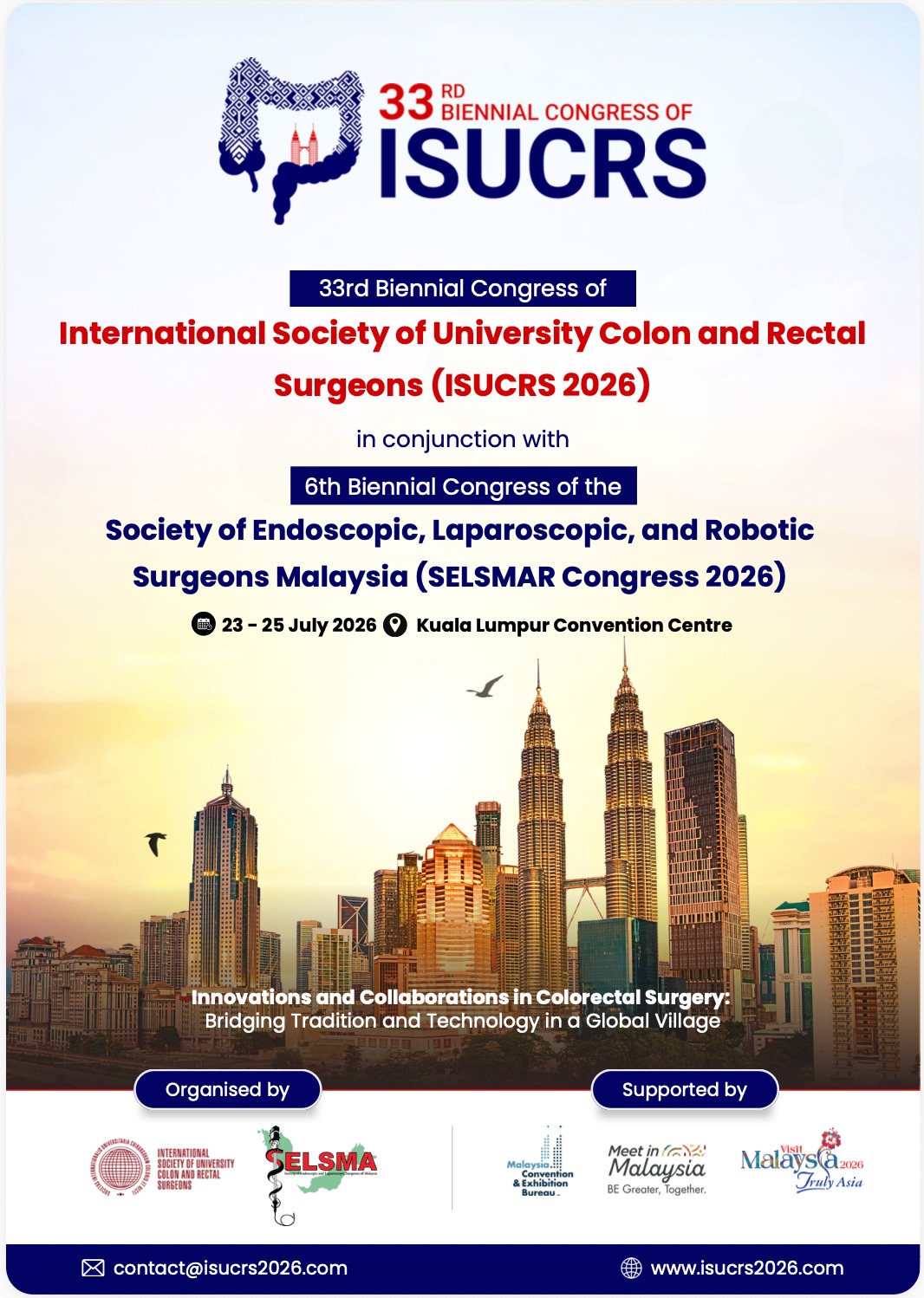 ISUCRS 2026 · Kuala Lumpur