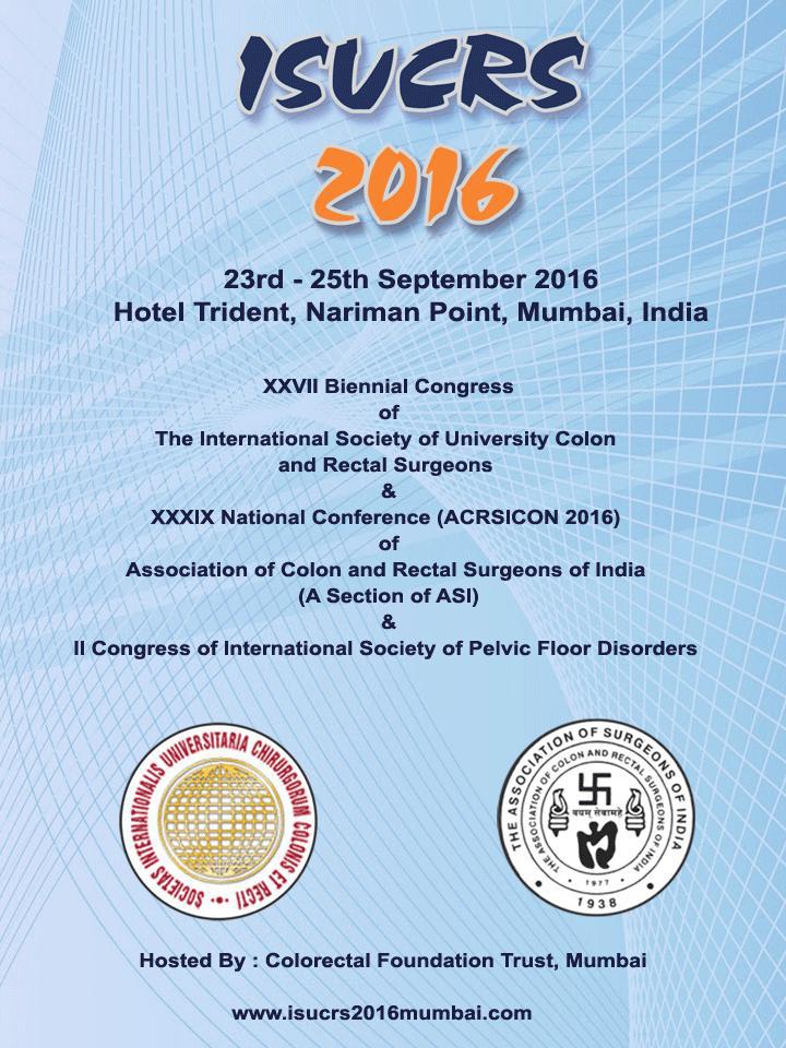 ISUCRS 2016 · Mumbai